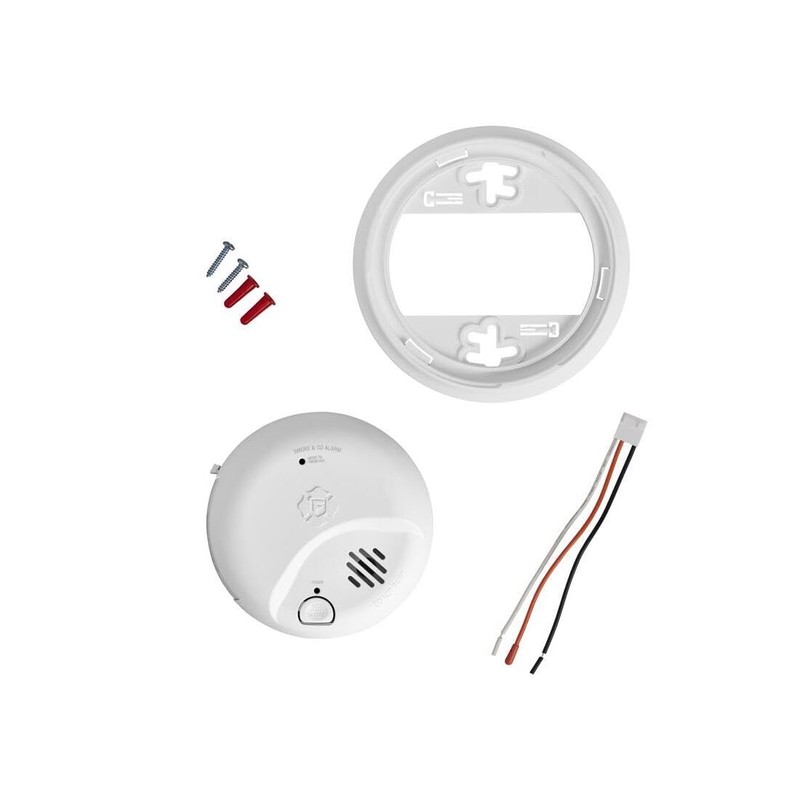 First Alert 10 Year Back Up Hard-Wired w/Battery Back-Up Ionization