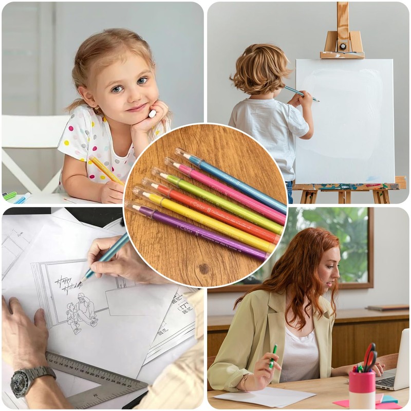 HB Pencils for Elementary School Students - No Need to