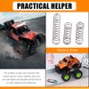 Rustark 250Pcs 5 Sizes 4mm OD Compression Springs Assortment Kit