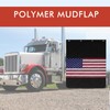 RILONH American Flag Mud Flaps for Semi Trucks PVC Polymer