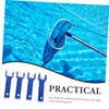 Kisangel Abs Material Pool Cleaning Fixtures 4 Handles with 12