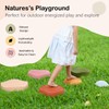 OfaBaby 6Pcs Stepping Stones for Kids - Non-Slip Edging Kids