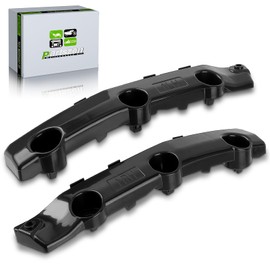62222-4BA1A NI1032108 2Pcs Front Bumper Bracket Holder Fit for Nissan Rogue 2014-2019 Bumper Covers Replace 62223-4BA1A NI1033108