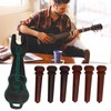 6Pcs Guitar Pin Maple Delicate Professional Acoustic Guitar Bridge Pin