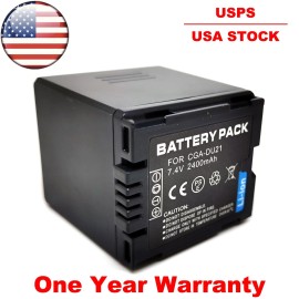 Unbranded Battery Pack For CGA-DU21 Panasonic PV-GS300 PV-GS320 PV-GS400 PV-GS500 SDR-H18