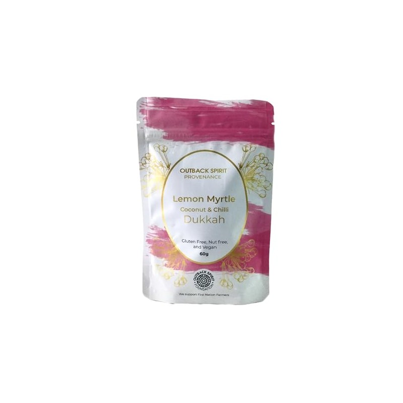 Outback Spirit Lemon Myrtle Coconut Chilli Sprinkles Dukkah 60 g