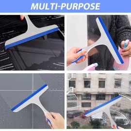 Unbranded 1~5 Window Mirror Car Windshield Squeegee Shower Glass Wiper Kitchen House Clean - Blue, 1 pcsOnly one