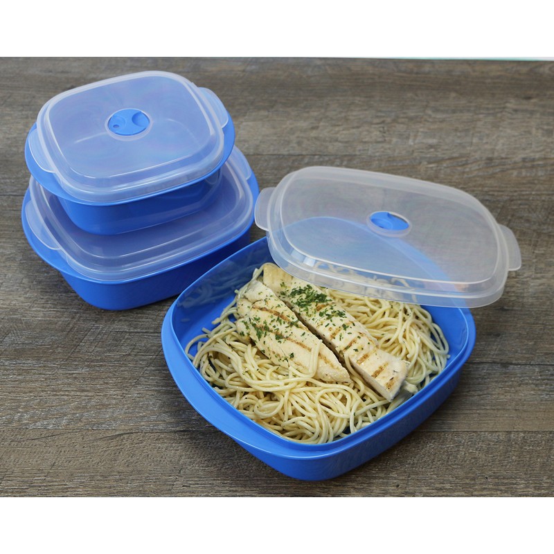 Calypso Basics by Reston Lloyd 6-Piece Microwave Cookware, Steamer and
