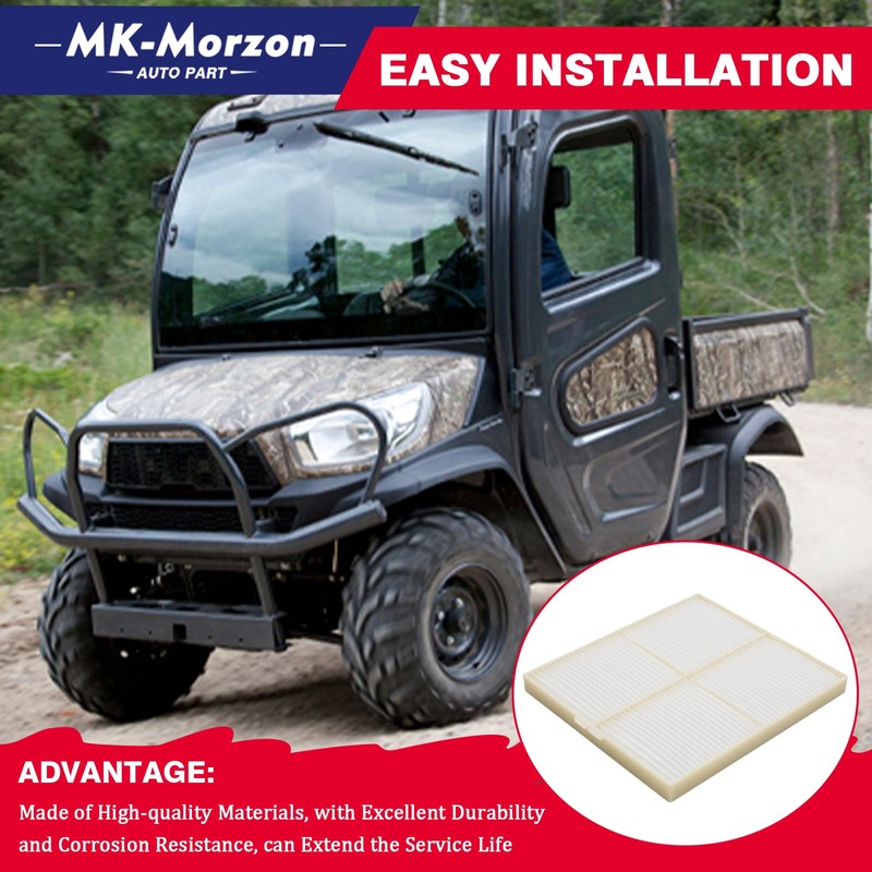 Cabin A/C Air Cleaner Air Filter Compatible with Kubota RTV(UTV)
