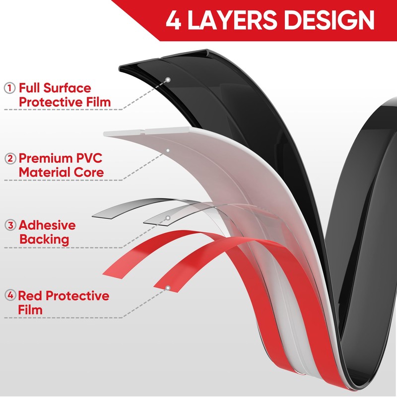 Mavionor Wall Corner Protector Peel and Stick Wall Molding Trim