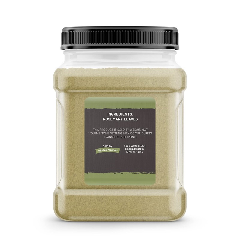 Birch & Meadow Ground Rosemary, Cooking Herb, Savory & Aromatic