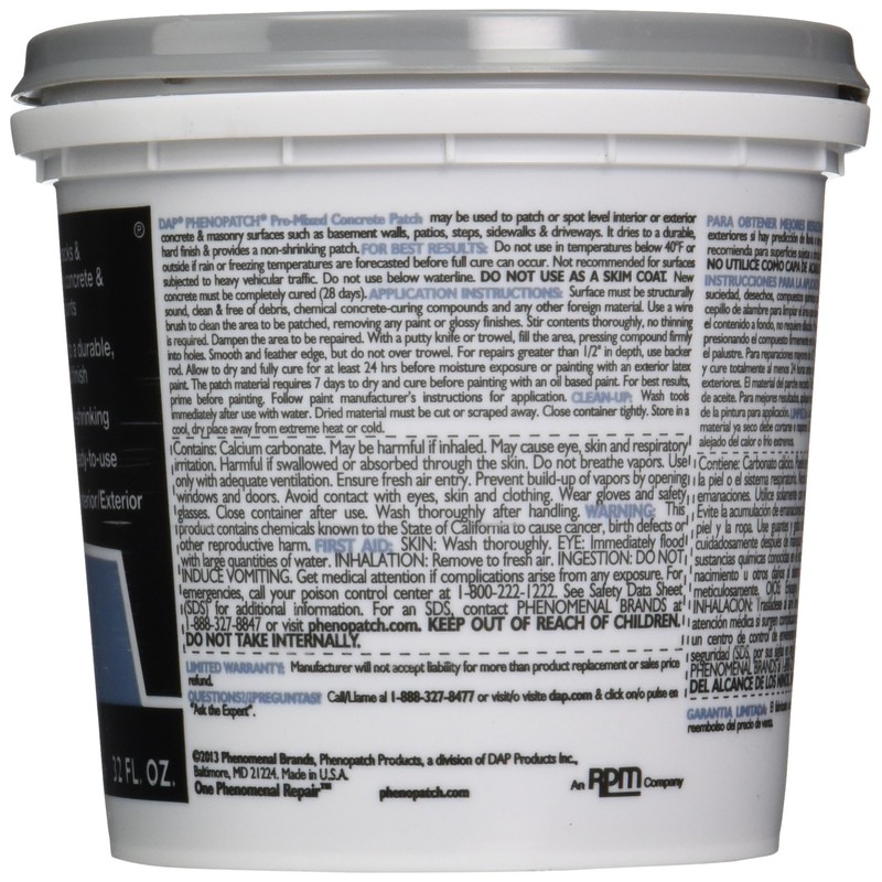 Phenopatch Pre-Mix Concrete Qt