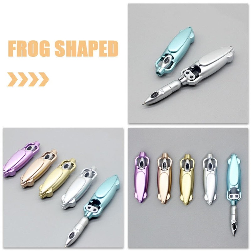 Operitacx Novelty Transforming Pen, 5pcs Transforming Cool Robotic Ballpoint Pen