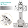 KAPASKI 135 Degree Corner Cabinet Hinge,2Pcs Lazy Susan Self Close
