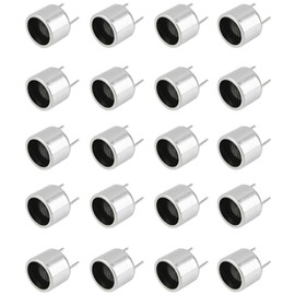 hiBCTR 20PCS TCT40-16R/T 16mm Split Ultrasonic Sensor Probe Kit - 10 Transmitters + 10 Receivers 40KHz Transceiver Set for Distance Measurement