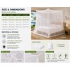 White Outdoor Camping Mosquito Net - Insect Proof, Protective, Portable
