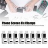 8Pcs Phone LCD Repair Clamps Aluminum Alloy Bracket Adjustable Smoothly