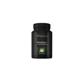 PuraDyme Amylase, 180 Capsules
