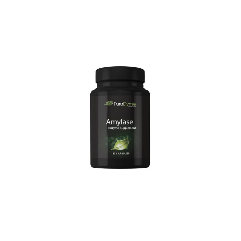 PuraDyme Amylase, 180 Capsules
