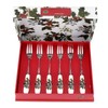 Portmeirion The Holly and The Ivy Pastry Forks, Set of