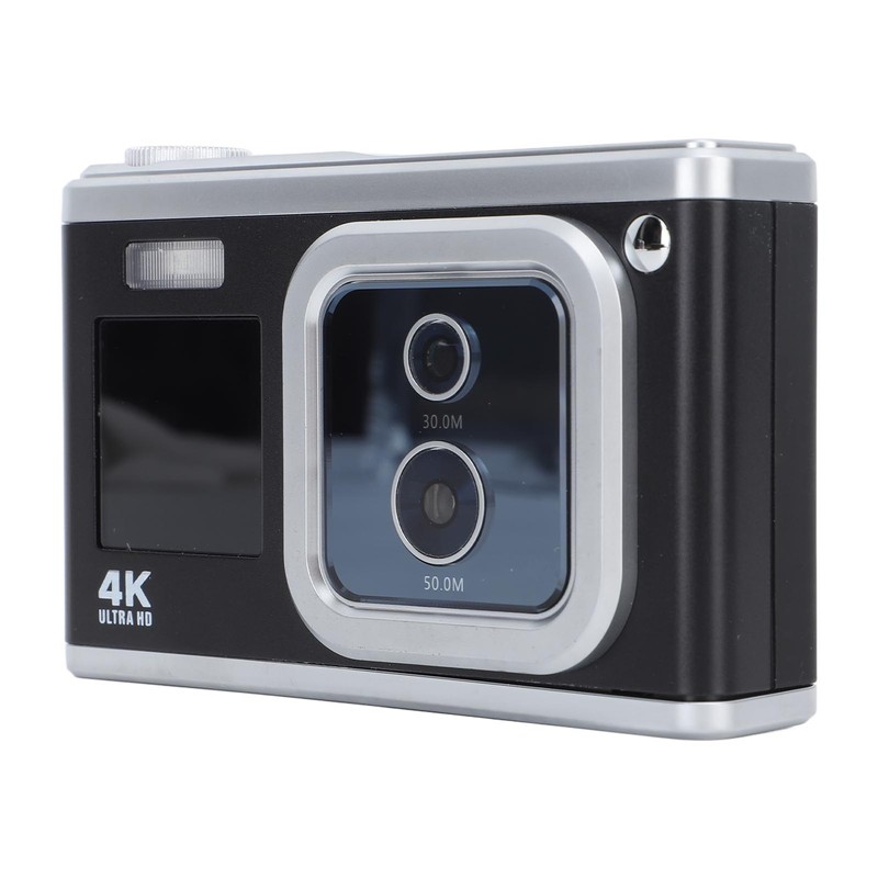 Digital Camera 4K HD Dual IPS Screen 50MP 30MP Dual