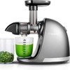 AMZCHEF ZM1501 Masticating Juicer with Quiet Motor, Cold press Juicer