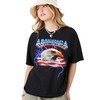 BABATEES Muddin' American Flag Truck Tshirt for Men for Mudding