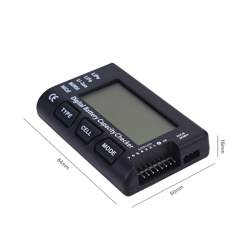 Digital Battery Capacity Checker Voltage Tester Detector for LiPo Li