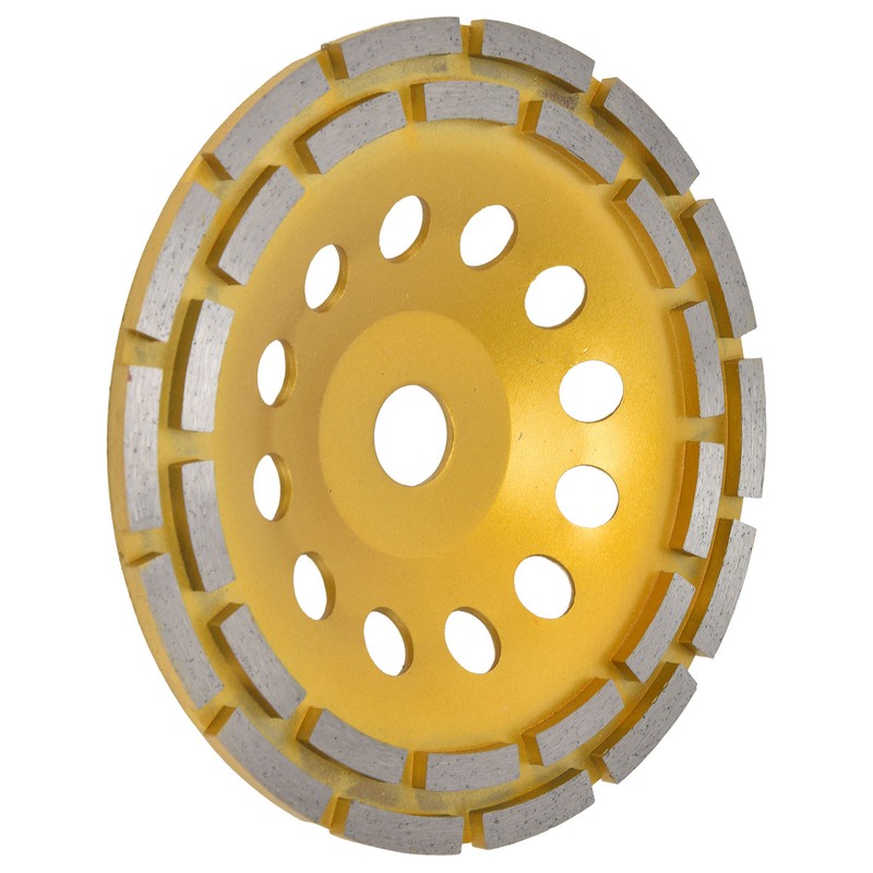 Diamond Cup Grinding Wheel Double Row Concrete Grinding Wheels for