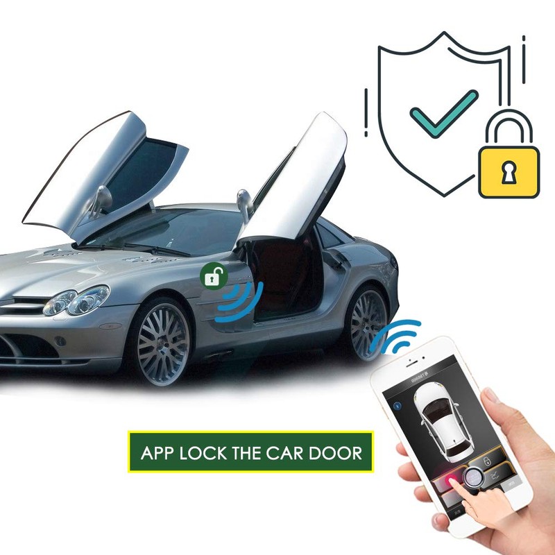 Old Car Upgrade Keyless Entry Close Windows Open Trunk Automatically,