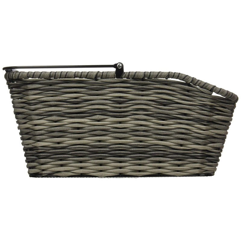 KlickFix 2128051920 Unisex – Adults' Rear Bicycle Basket Black 44