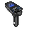 KIMISS Car Bluetooth FM Transmitter, T11 Bluetooth Wireless Handsfree MP3