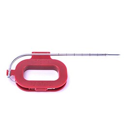 BBQube Fast Response Grill Temperature Probe, 6" Length with inch Markings, Point tip, for TemperMaster Pro & ThermoPro Thermometers