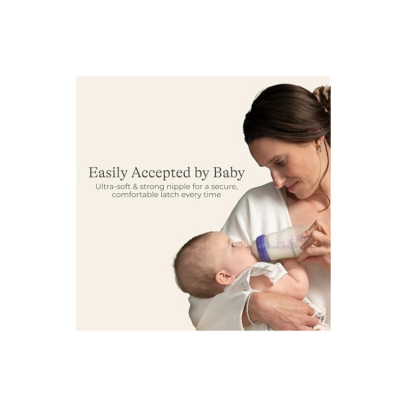 Lansinoh mOmma Set de Biberones, Libres de BPA Y BPS