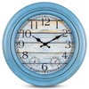 eYotto 18 Inch Large Indoor Outdoor Wall Clock Waterproof with