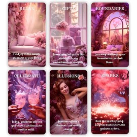 Romantic Love Oracle Cards, Life Relationship Oracle Deck, Soulmates and Twin Flames Oracle Cards for Beginners, Guide You on The Journey of Love - Edition: Second Edition