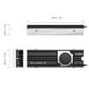 ineo Aluminum M.2 2280 SSD Heatsinks with 20mm Fan and