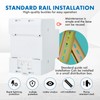 DewinLVD Electricity Meter, DIN Rail, 6 in 1, Digital Energy