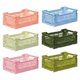 Ay-Kasa Mini Box Design Folding Toy Box 27 x 17 x 10.5 cm Colour: Warm Taupe
