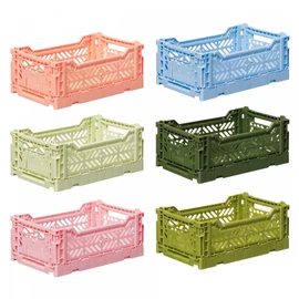 Ay-Kasa Mini Box Design Folding Toy Box 27 x 17 x 10.5 cm Colour: Warm Taupe