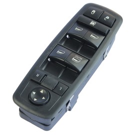 JDMSPEED - Interruptor de ventana eléctrica principal del lado del conductor 4602632AF 4602632AH 4602632AG de repuesto para Dodge Nitro Jeep Liberty 2008-2012 Dodge Journey 2009-2010