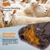 Men Shearling Gloves Winter Leather Gloves Shearling Sheepskin Gloves with