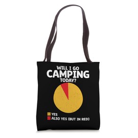 Will I Go Camping Today Scouting Scout Camper Scouts Tote Bag