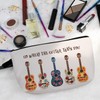 Livel lhood Floral Guitar Makeup Bag Go Where The Guitar