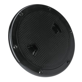 WOONEKY Yacht Cover Hatch Inspection Boat Kayak Round Wide Deck Professional Plate Material Anti-Skid Non-Skid Plastic Practical Hole Accessory Marine Sturdy Shape Application Supply Abs