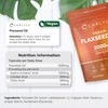 Flaxseed Oil Capsules 2000mg | 120 Vegan Softgels | High