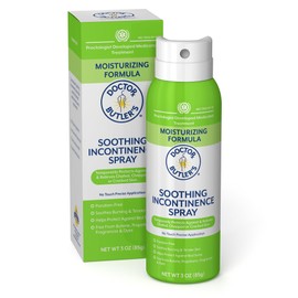 Doctor Butler’s Soothing Incontinence Spray - Barrier Spray for Incontinence with Touchless Application to Help Protect Sensitive Irritated Skin Caused by Adult Incontinence (3 oz)