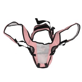 Baby Hip Seat Carrier Adjust Strap Storage Pockets Multifunction Baby Waist Stool for Front Back Use Pink