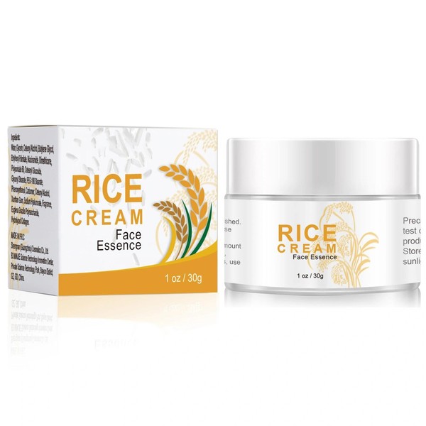 Rice Face Cream with Niacinamide - Moisturizer, Hydrating Face Cream