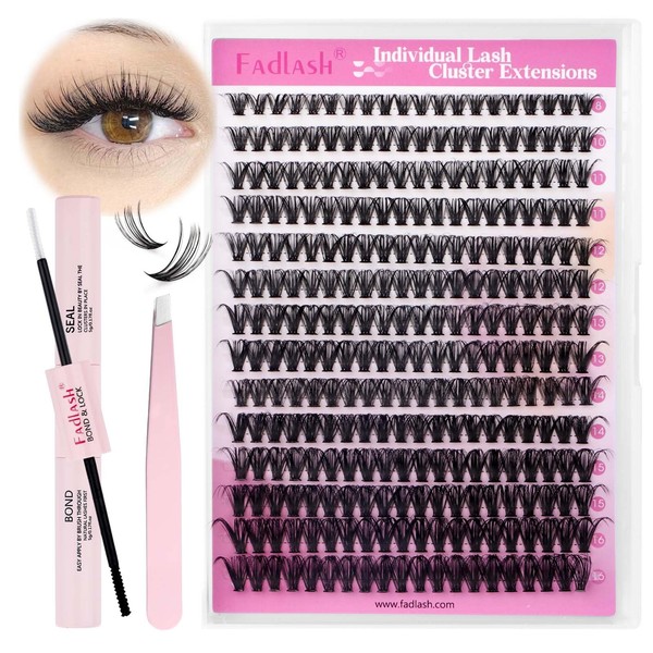 FADLASH DIY 40D Lash Extension Kit Individual 0.07D Curl Eyelash